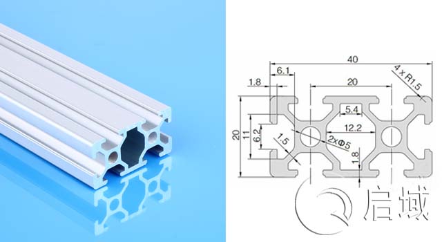 歐標2040工業(yè)鋁型材 歐標2040工業(yè)鋁型材