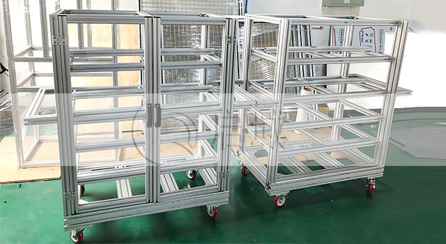 可移動(dòng)鋁型材框架|移動(dòng)物料車(chē) 可移動(dòng)鋁型材框架|移動(dòng)物料車(chē)