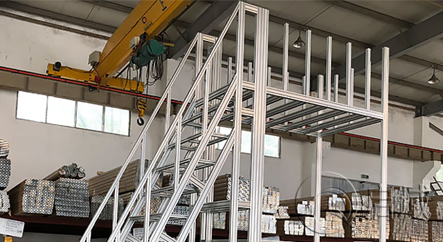 鋁型材檢修平臺 鋁型材檢修平臺